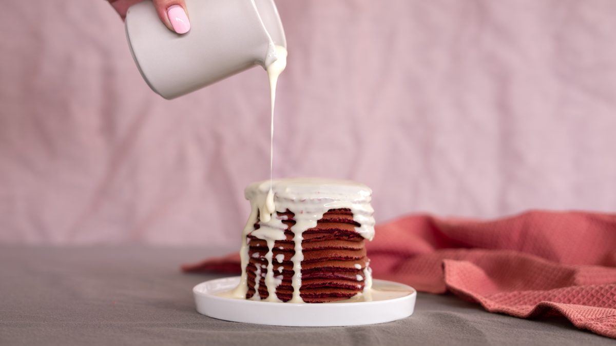 Toplay Red Velvet Pancakes