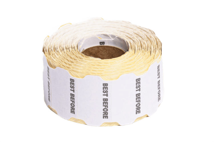 Best Before Labels 32 x 19 White (Print)