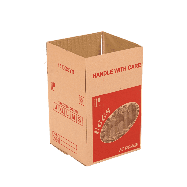 15 Doz Stock Econo Box (Red)