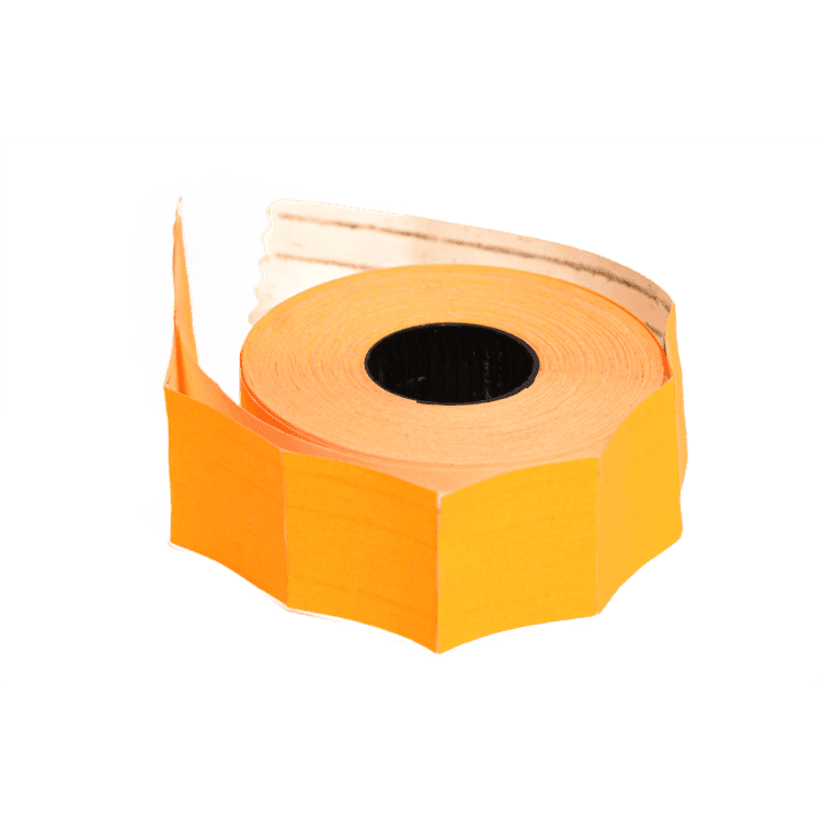 Labels Orange - Plain (29 X 28)