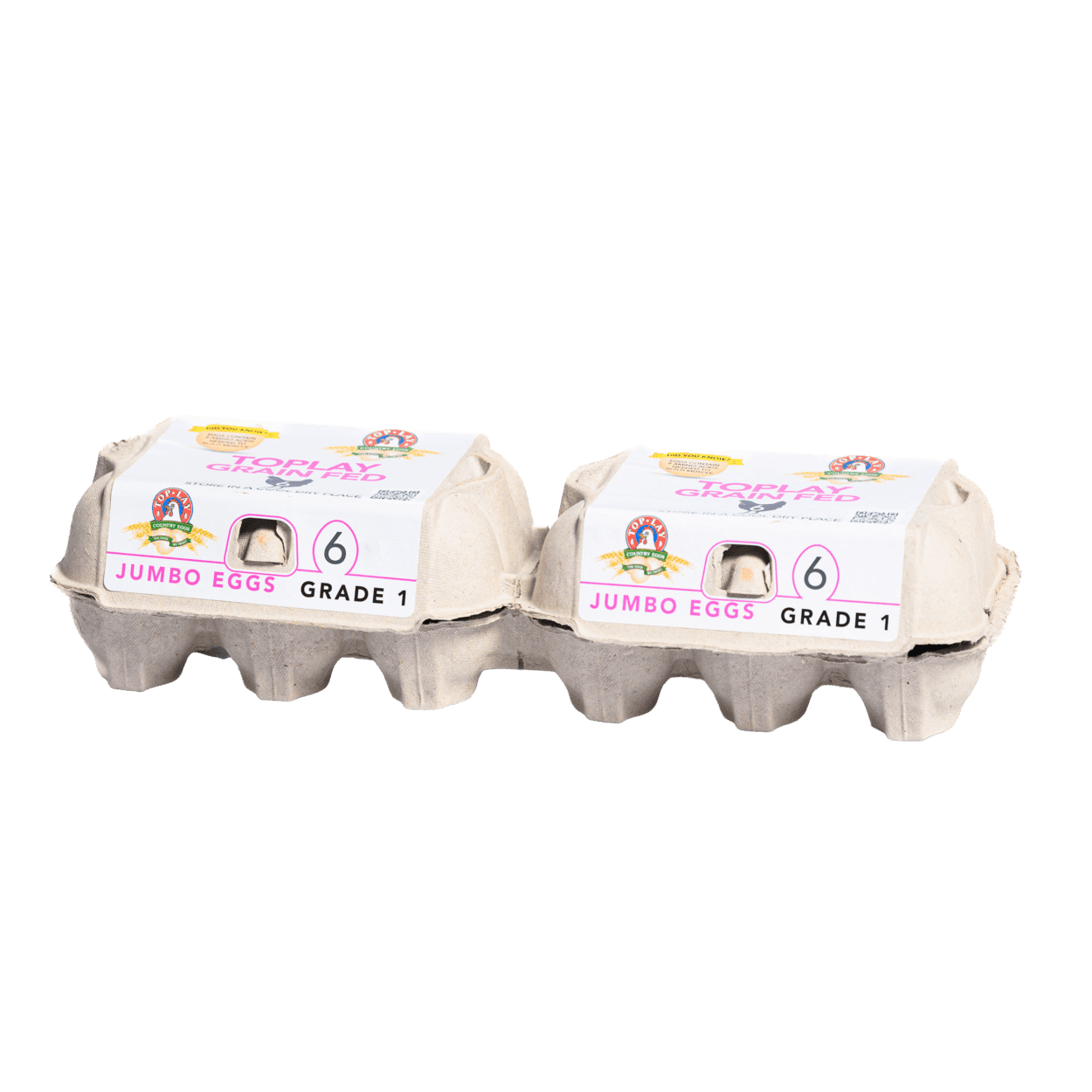 2X6 Jumbo TopLay Label